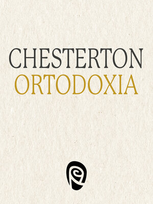 cover image of Ortodoxia
